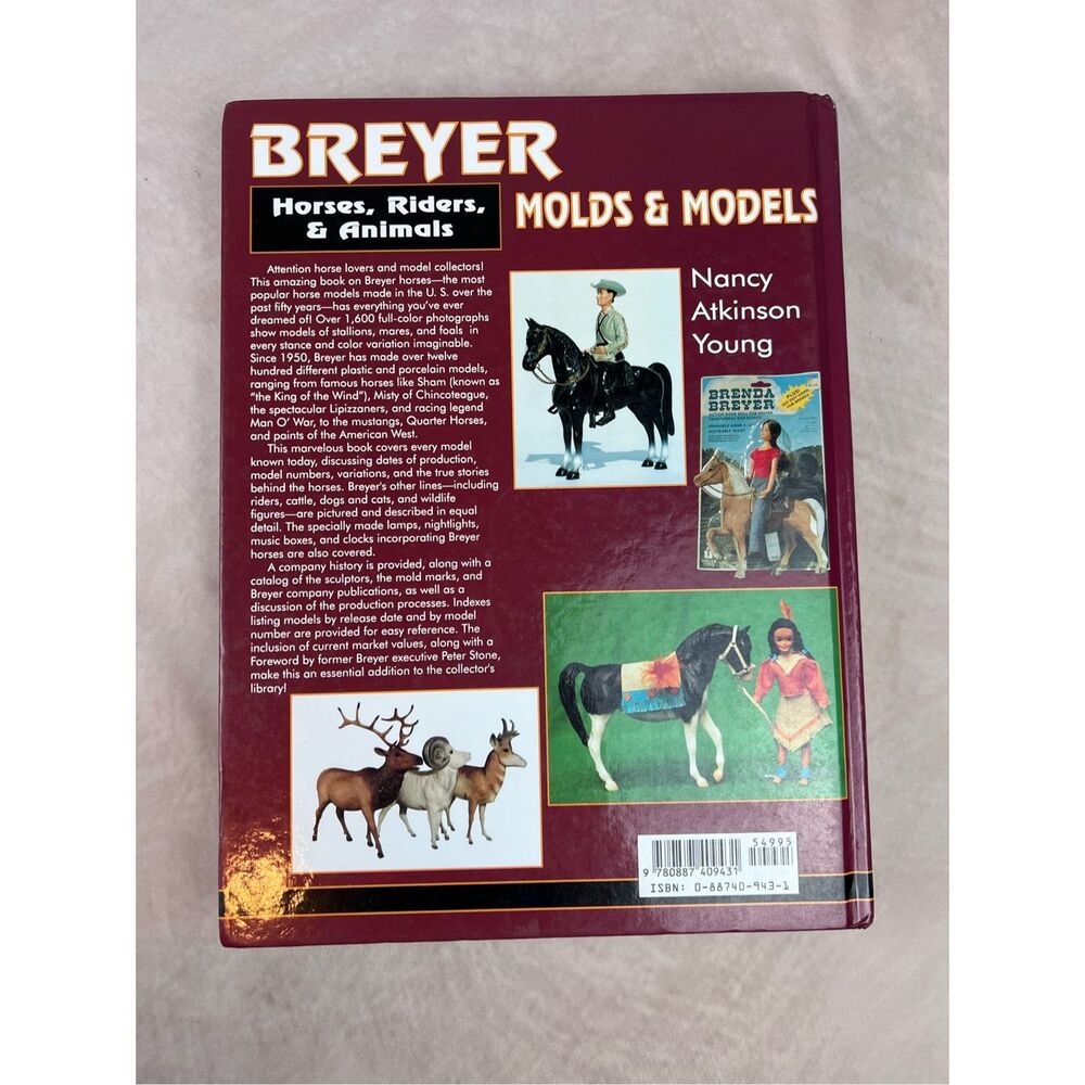 Vintage Breyer Horse Book Reference Breyer Molds & Models 1950-1995 Nancy Young - Picture 9 of 9